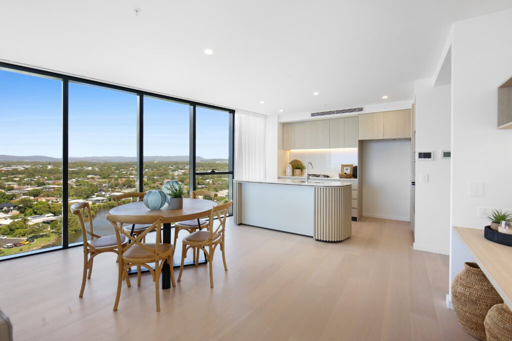 Kitchen & Dining view